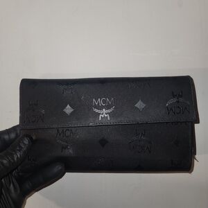MCM Black Wallet